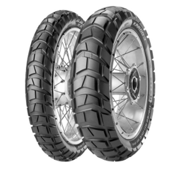 120/70 R19 60 T Metzeler Karoo 3 - Pneumatico Estivo