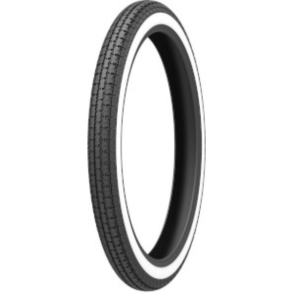 2.5 R19 41 P Kenda K252 White Wall 4pr